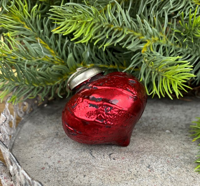 Sklenená vianočná guľa EDITH Christmas ornament, Ø5 cm, posledné tri kusy