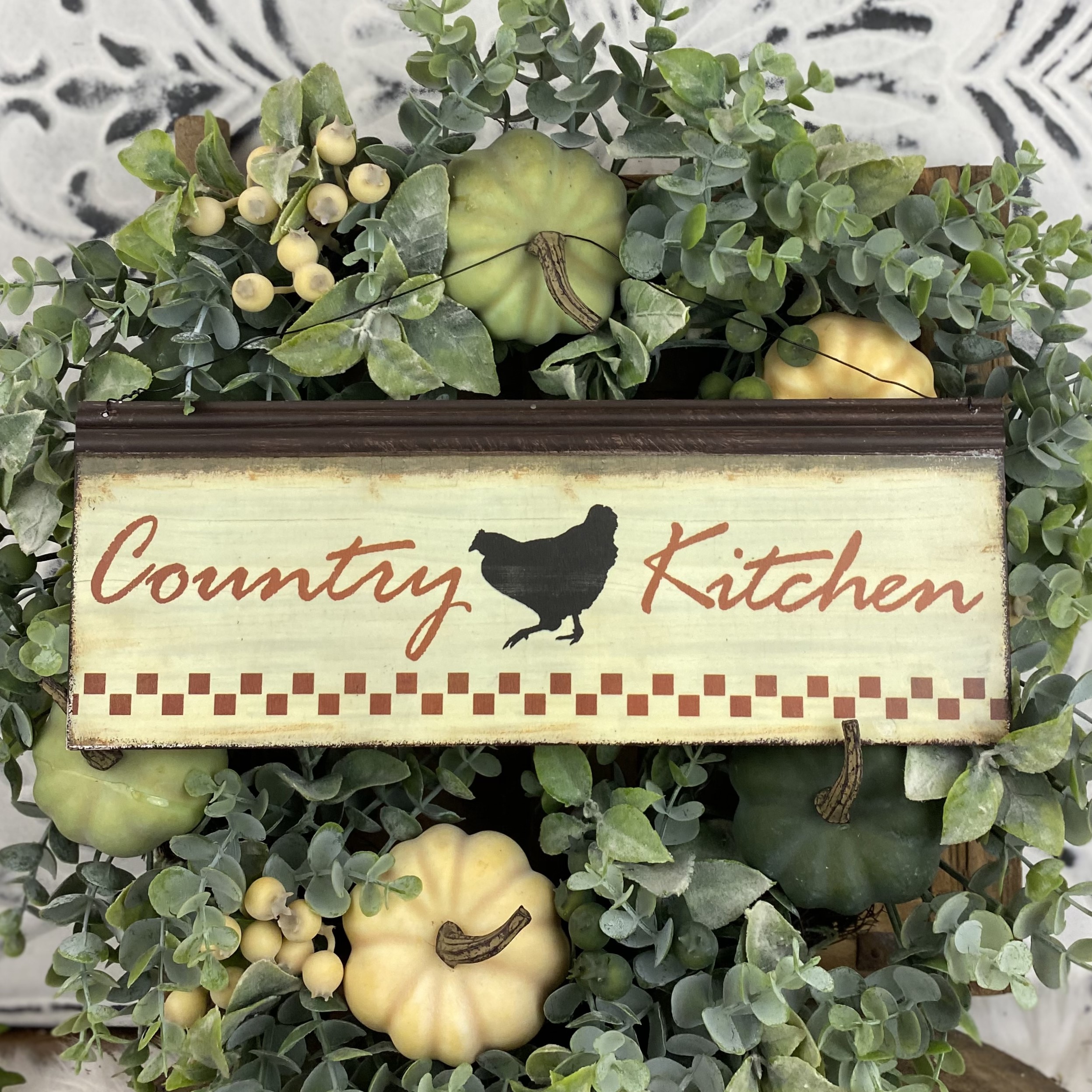 Vintage tabuľka County Kitchen