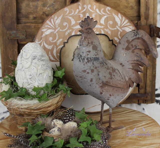 Dekorácia vintage kohútik Vinco