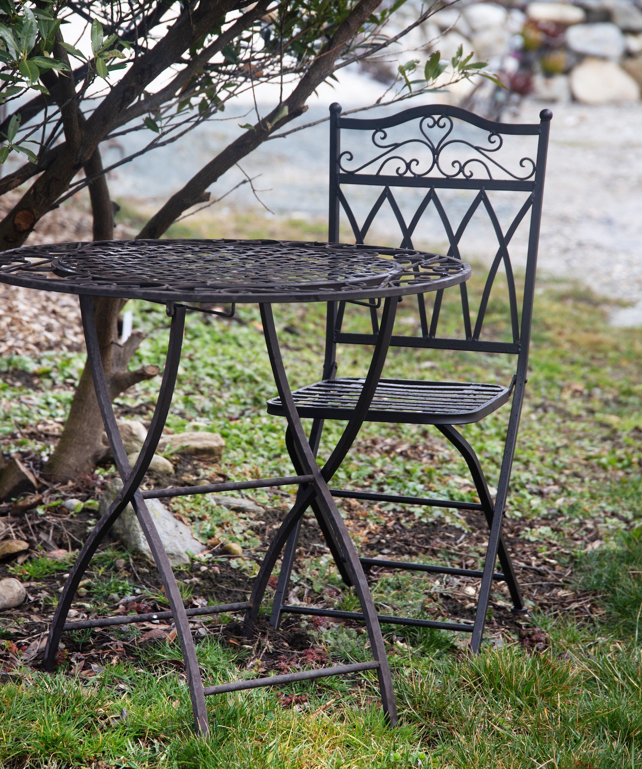 Kovový stôl Rustique