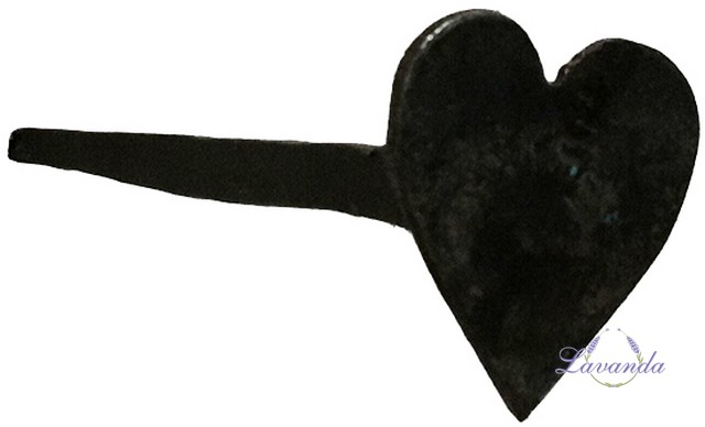 Dekoratívny klinec Srdce, veľký - posledný kus