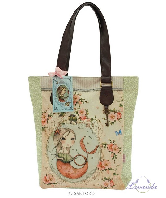 Dámska nákupná taška Mirabelle Glitter Shopper Bag - Mergirl