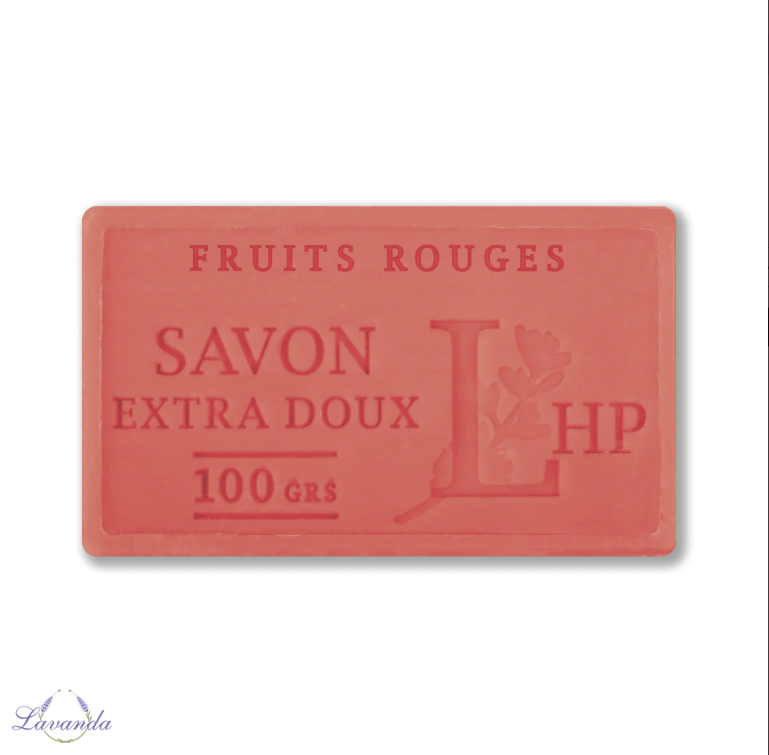 Francúzske mydlo Red Fruits, 100g