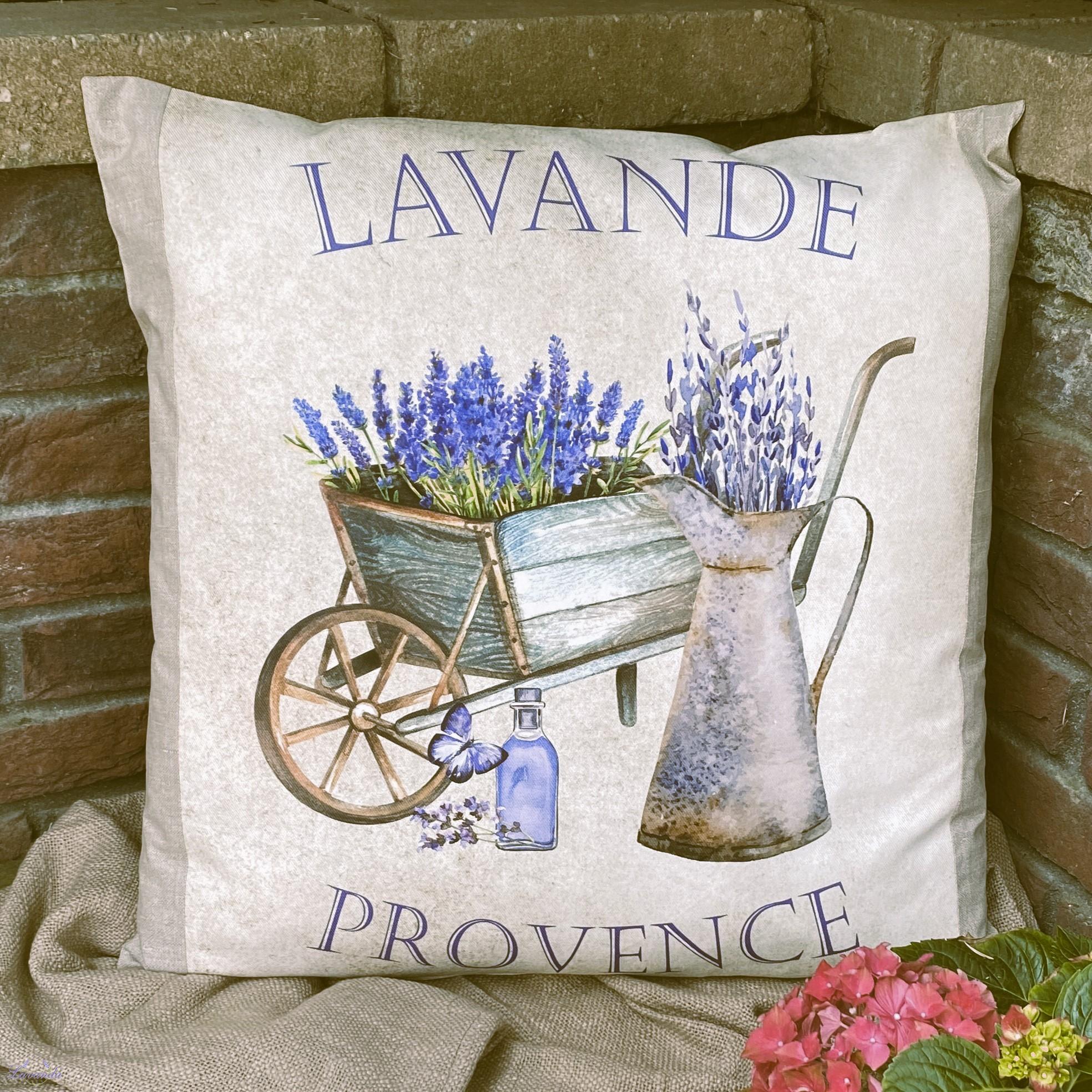 Obliečka na vankúš Provence, veľký 65 x 65 cm  - vzor 3