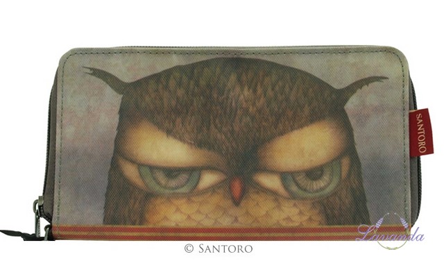 Peňaženka veľká SANTORO, Grumpy Owl