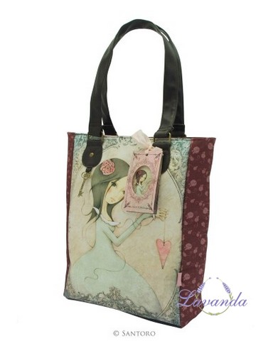 Dámska nákupná taška Mirabelle Glitter Shopper Bag - All For Love