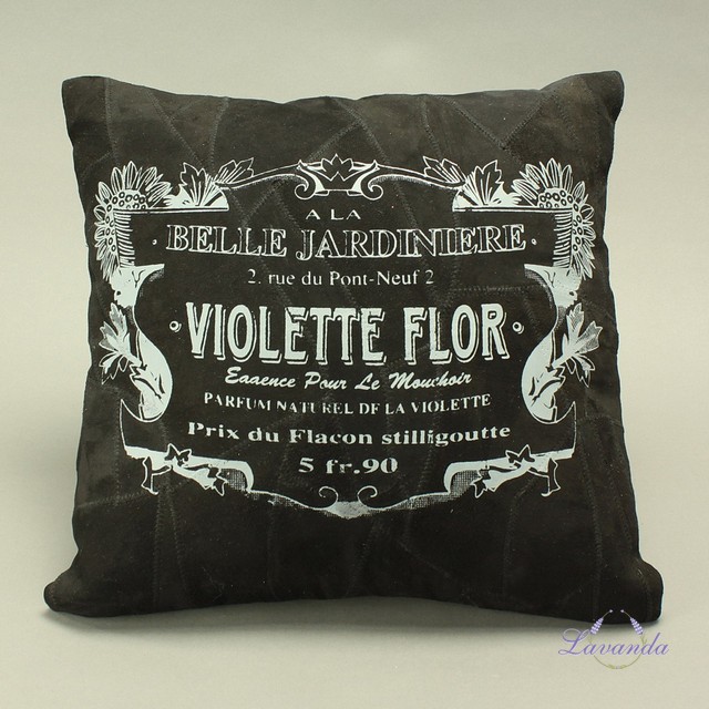 Vintage vankúš Violette Flor