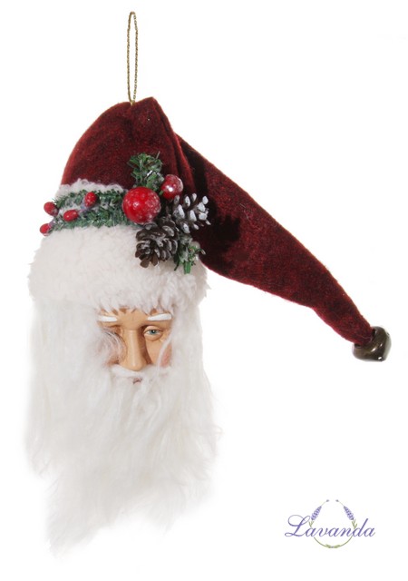 Vianočná ozdoba Santa Claus, 18 cm