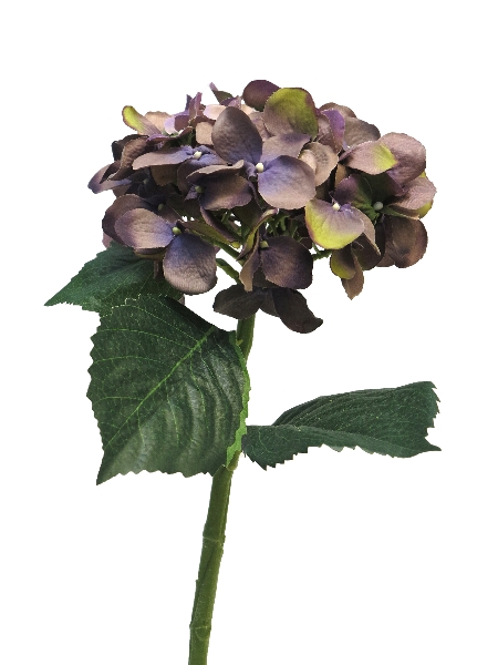 Umelý kvet Hortenzia, fialová