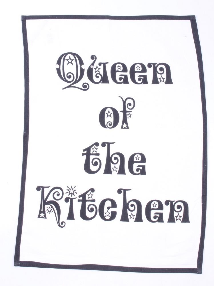 Bavlnená utierka "Queen of the Kitchen"