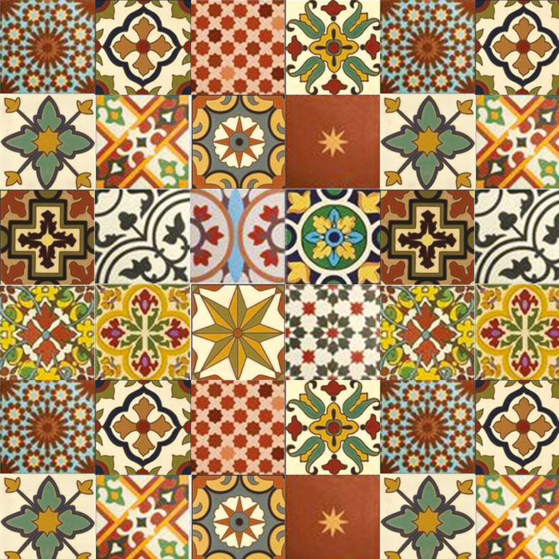 Látka Mozaika zo série Orient Expres