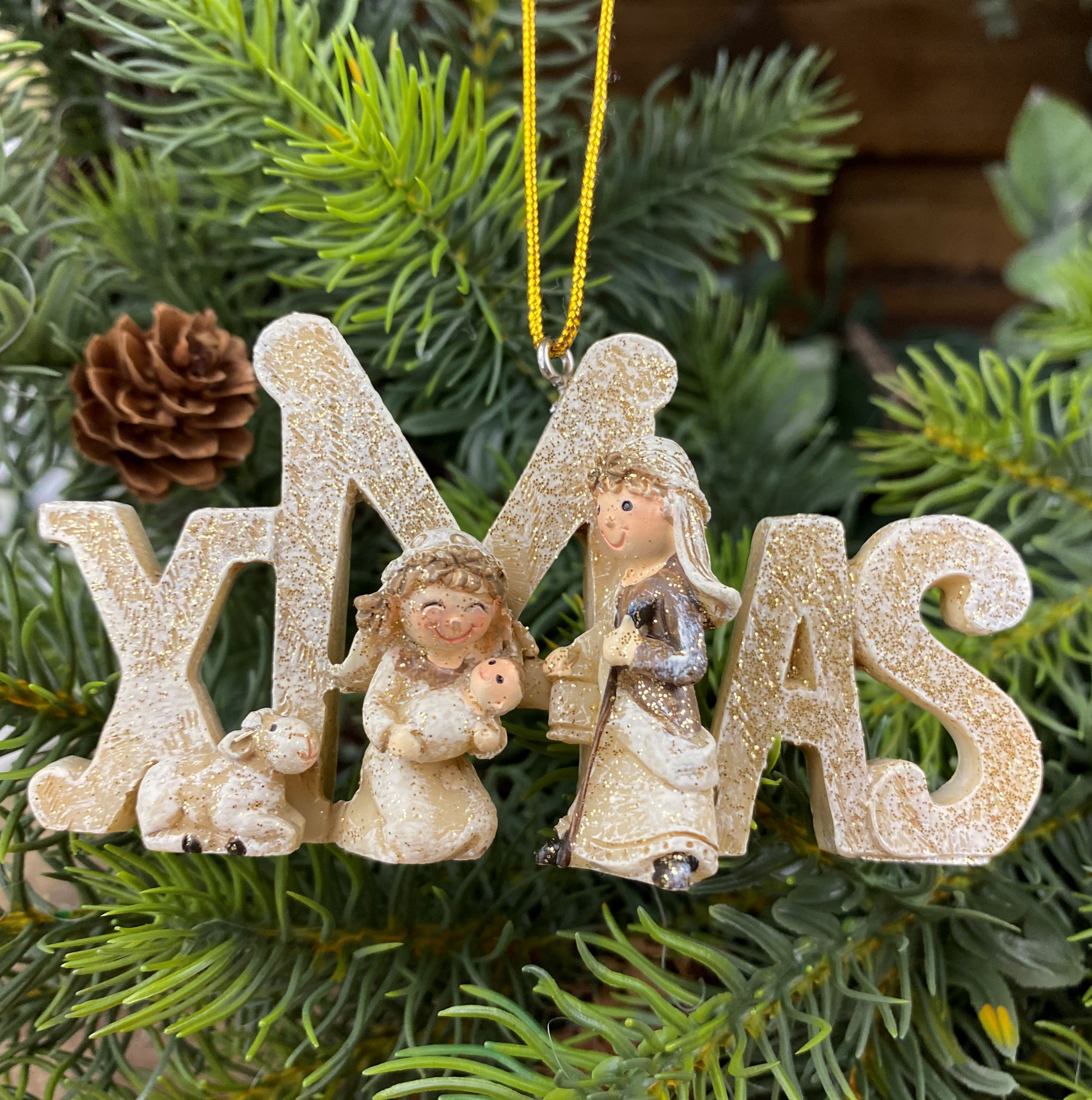 Vianočná dekorácia Svätá rodina 