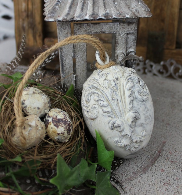 Jarná dekorácia Vajce Ornament, vzor3