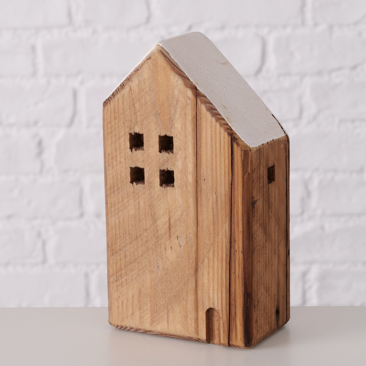 Dekorácia drevený Domček, vzor 2