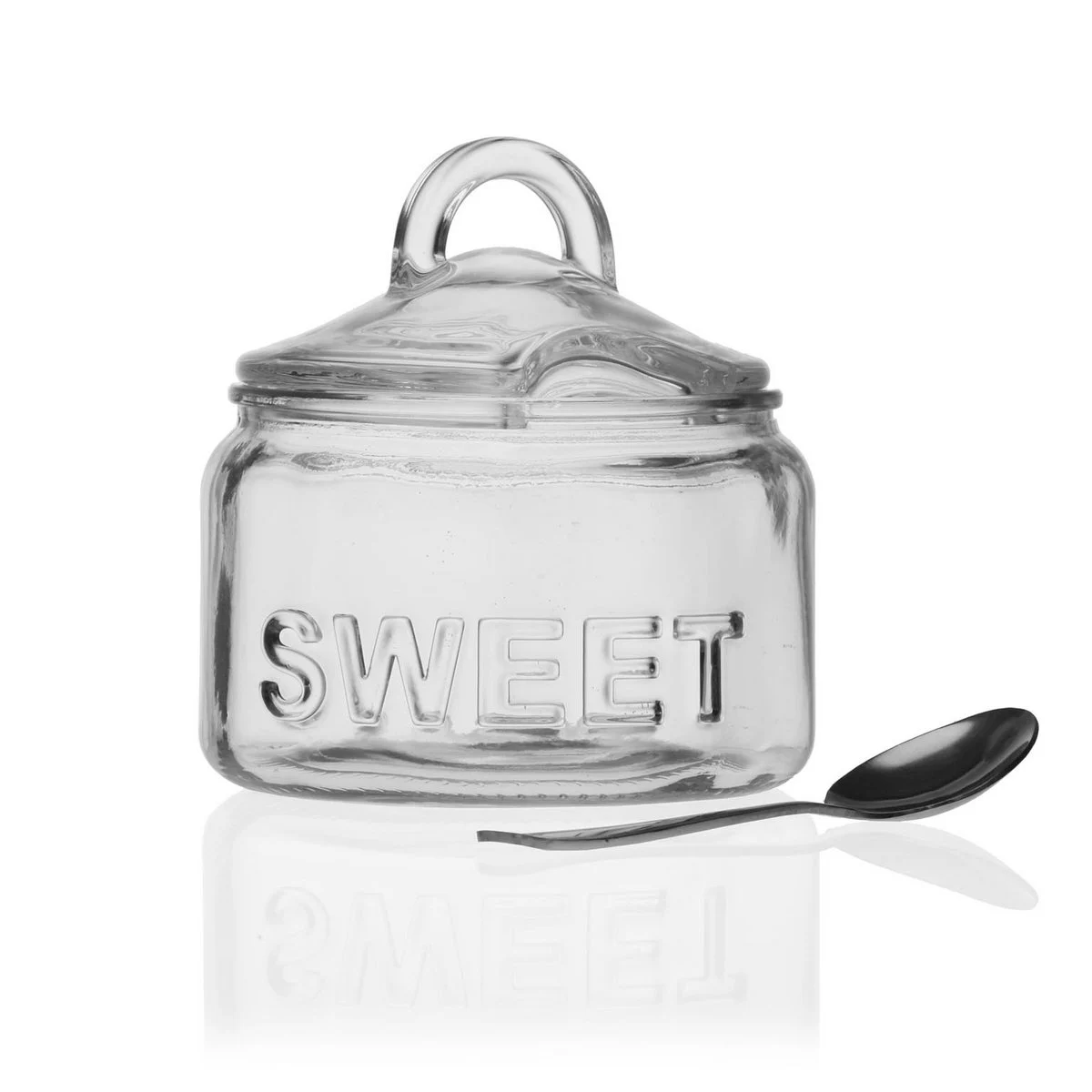 Sklenená nádoba na cukor Sweet