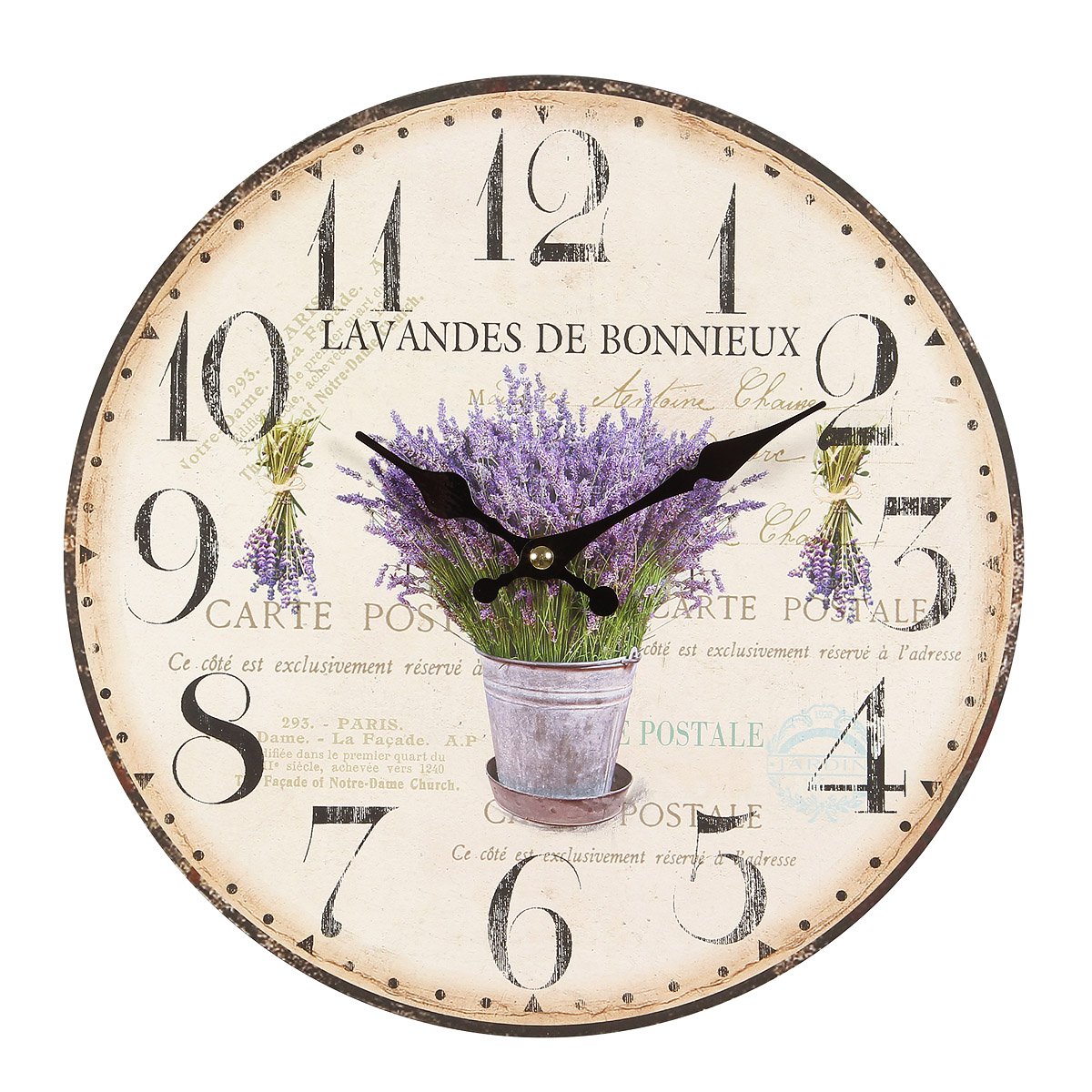 Nástenné hodiny  Lavandes De Bonnieux