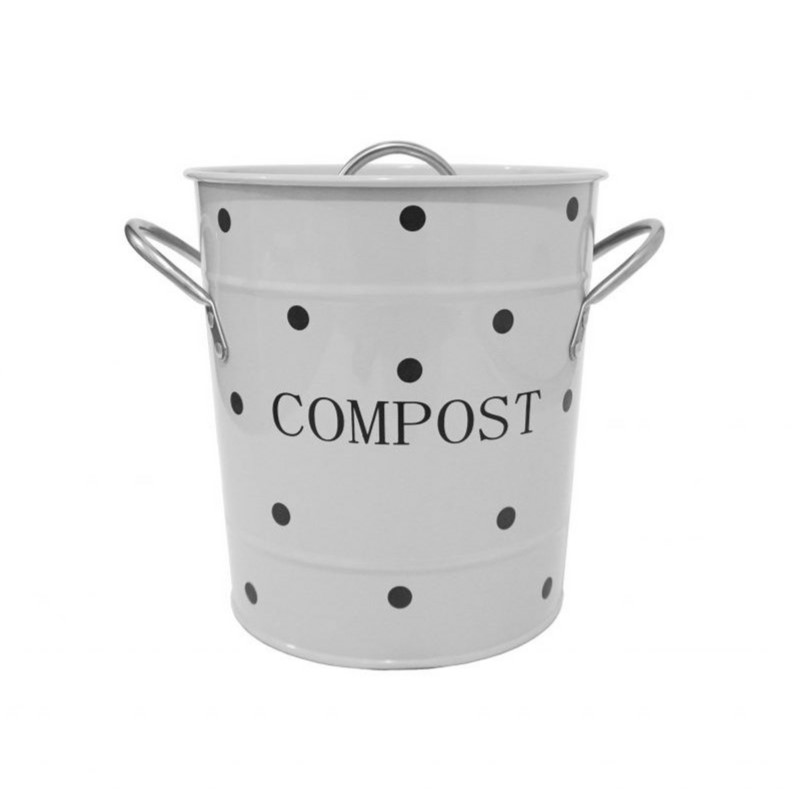 Kovový kompostér Compost, šedý
