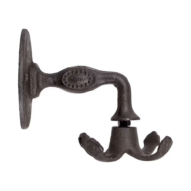 Vintage kovový štvorvešiak Antique Brown