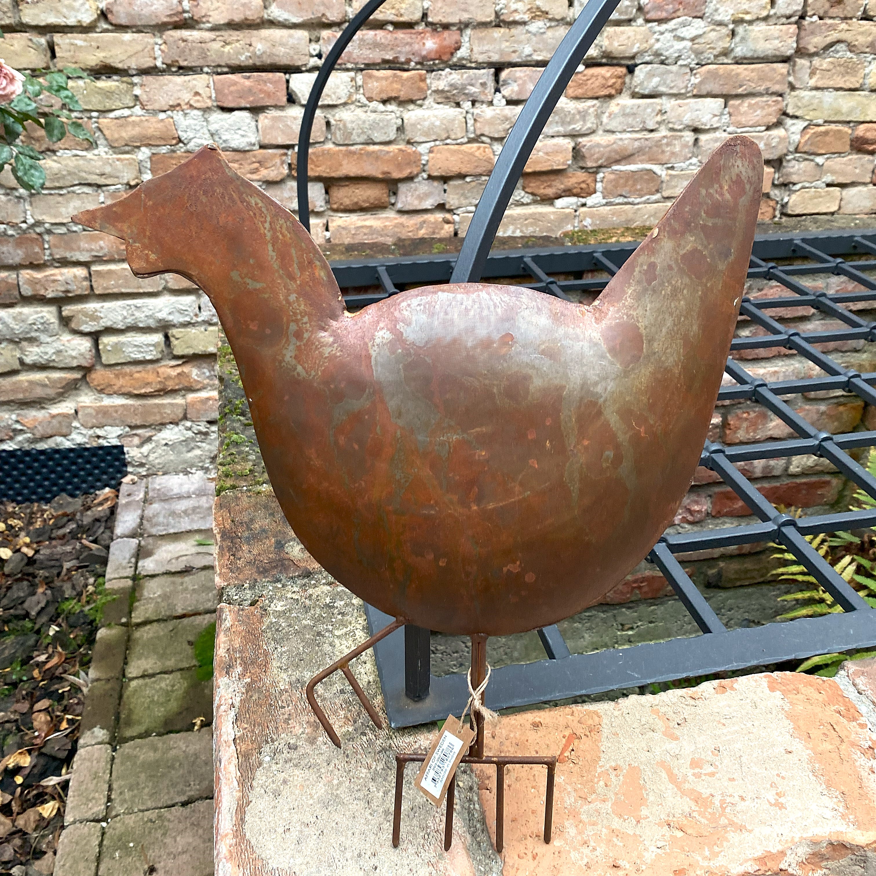 Sliepočka Klárika, hrdzavá patina  