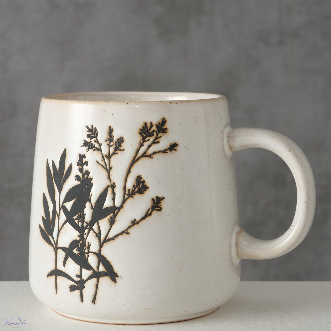 Porcelánový hrnček Fleurs
