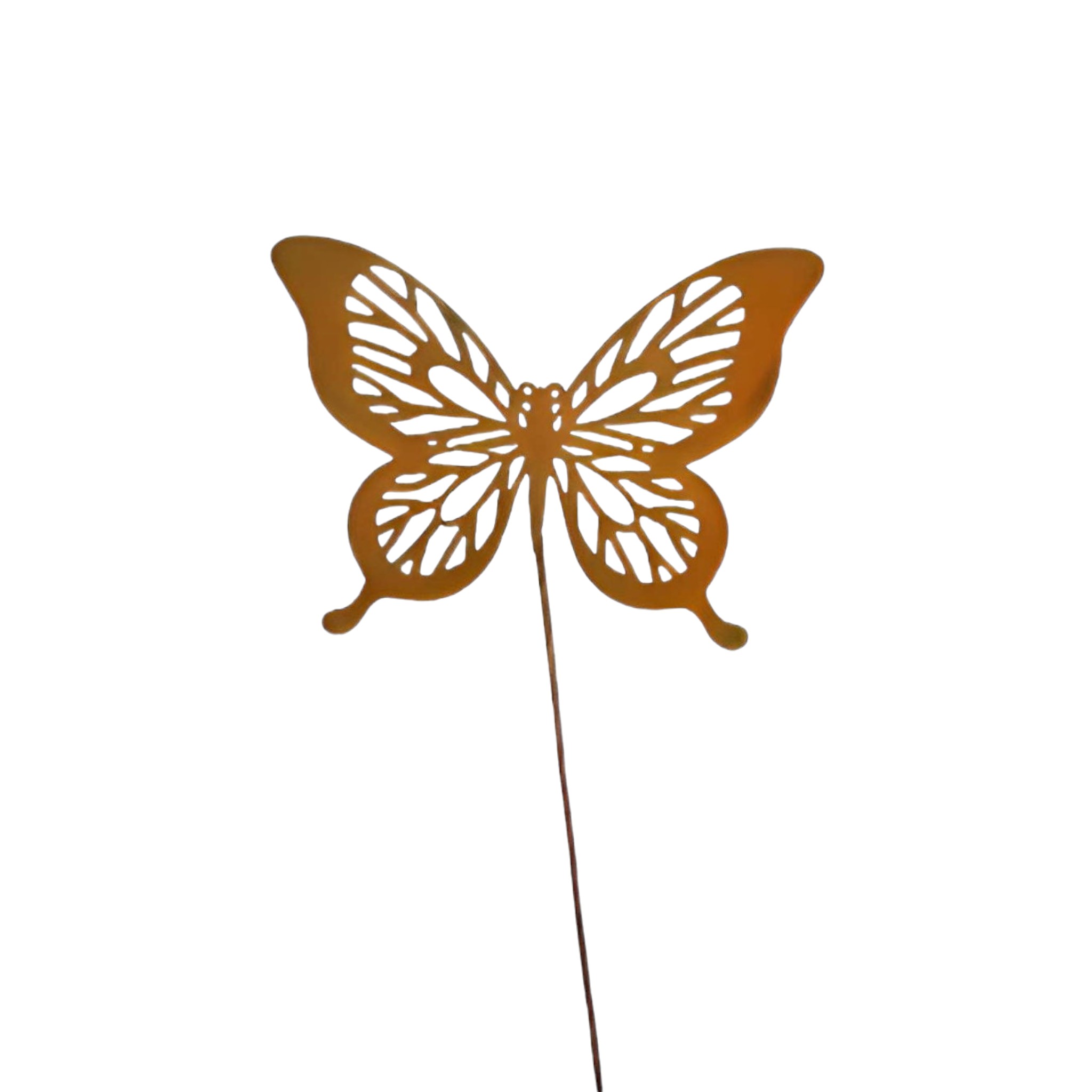Kovová dekorácia na zapichnutie Motýľ  Vidlochvost