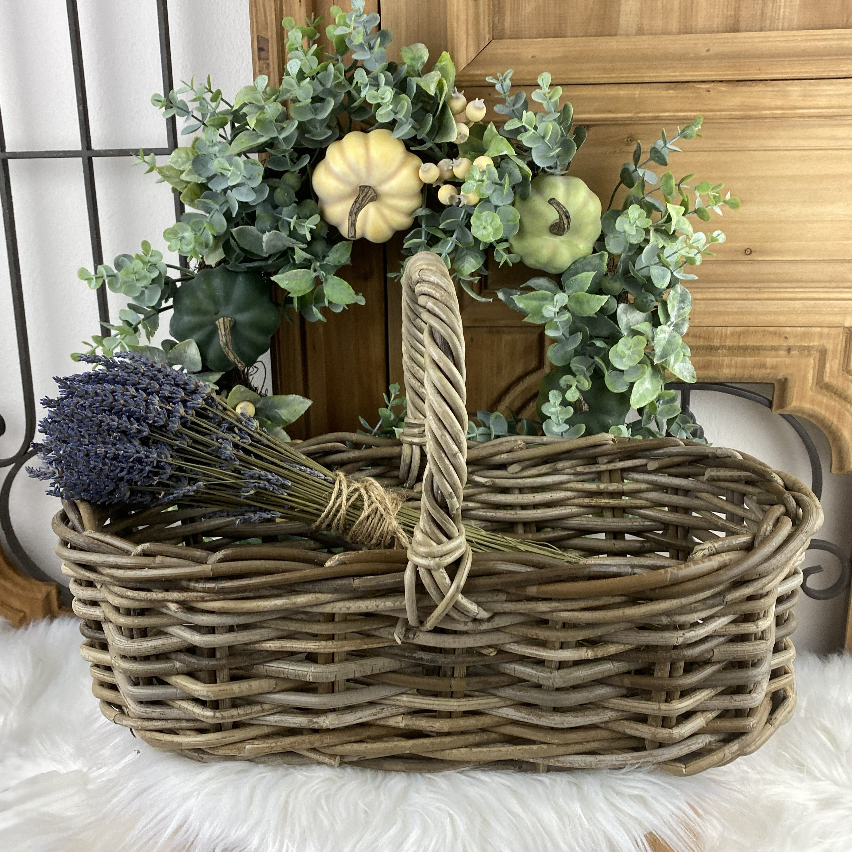 Ratanový košík Maison na bylinky či nákup 