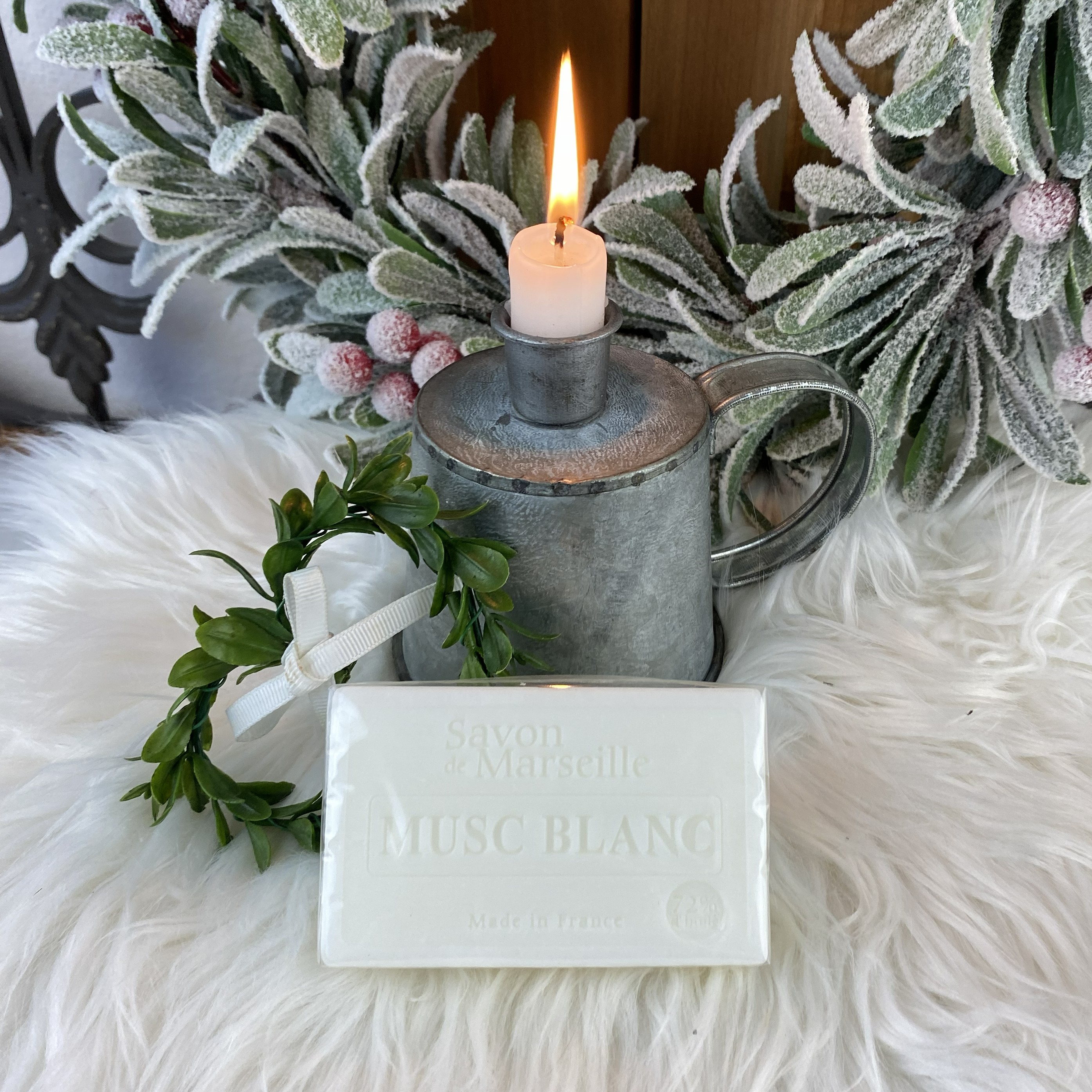 Francúzske mydlo WHITE MUSK, 100g