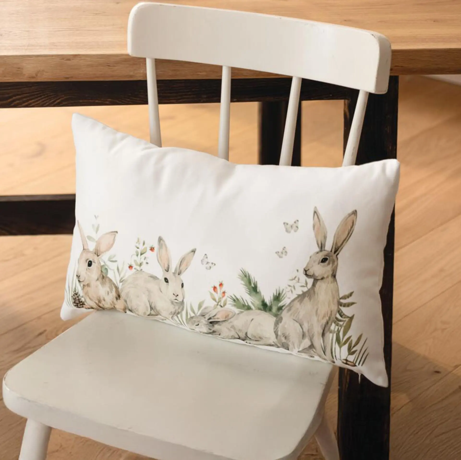 Obliečka na vankúš Zajačiky