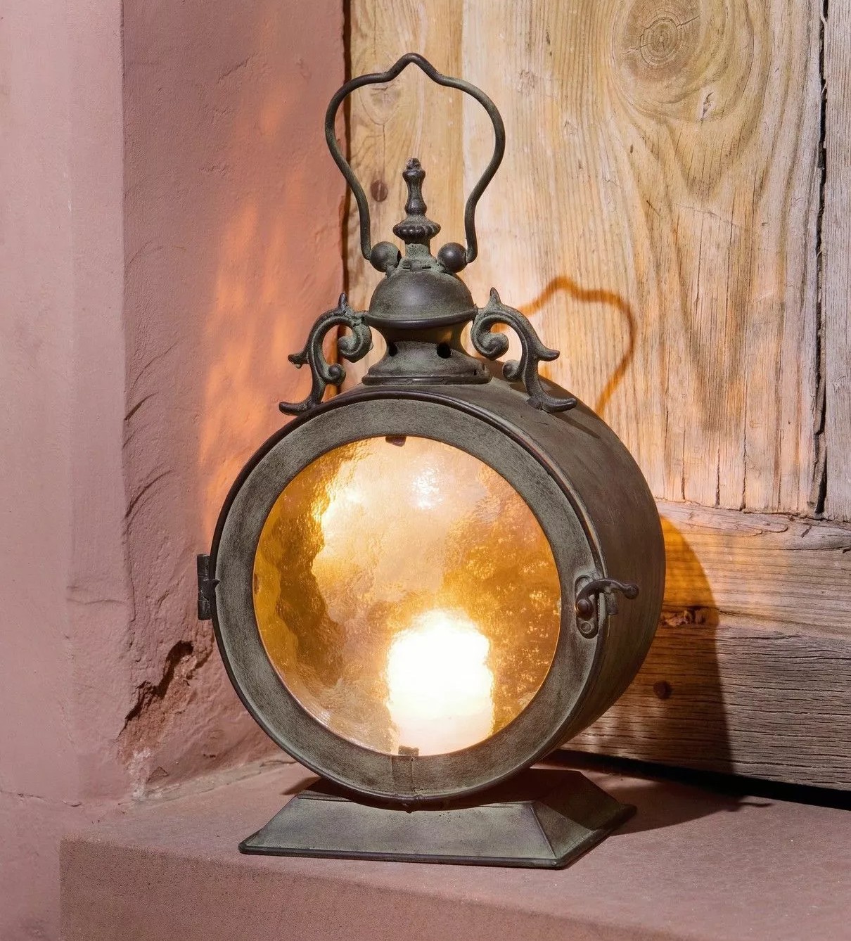 Kovový lampáš La Fenetre 