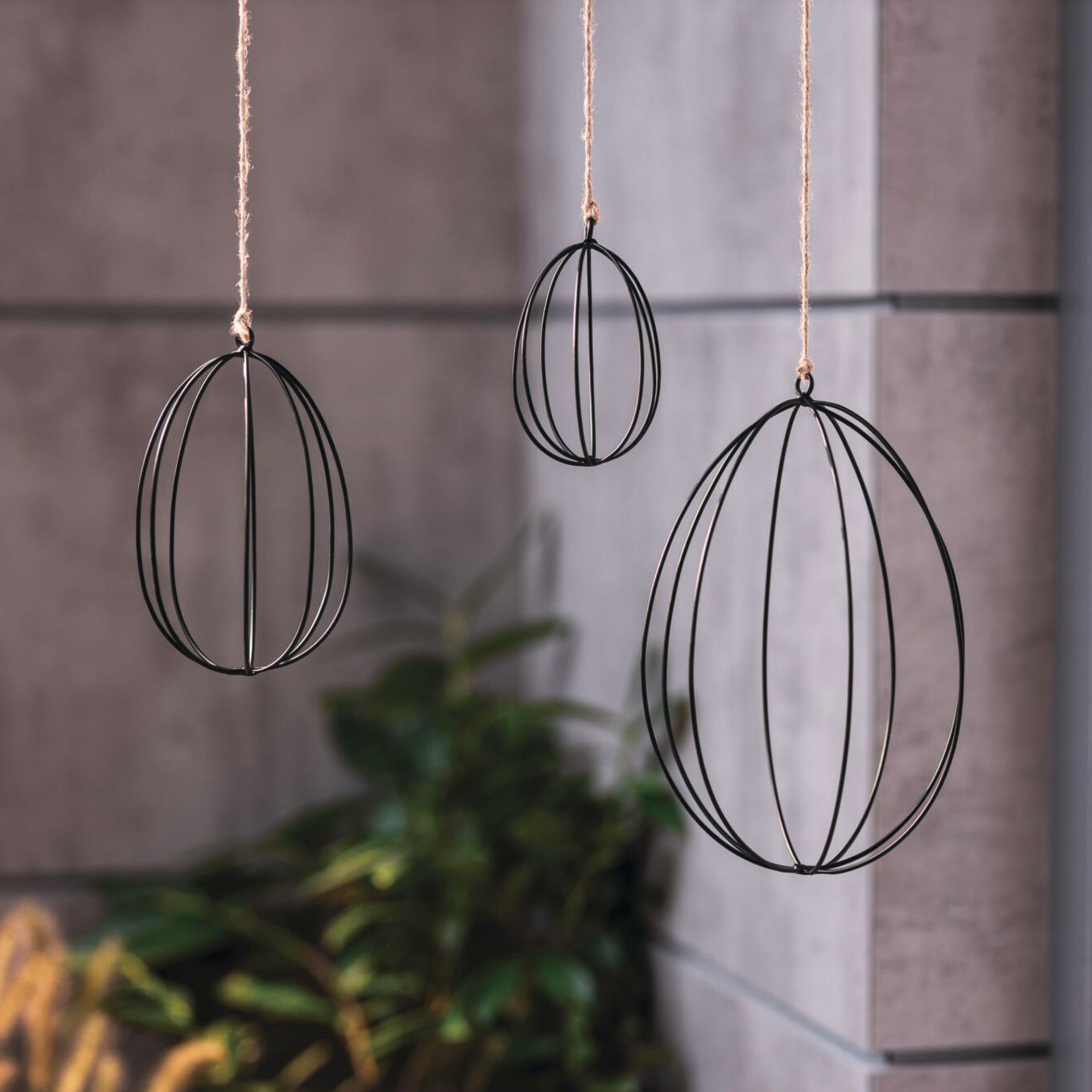 Kovové vajíčka, sada 3 ks 