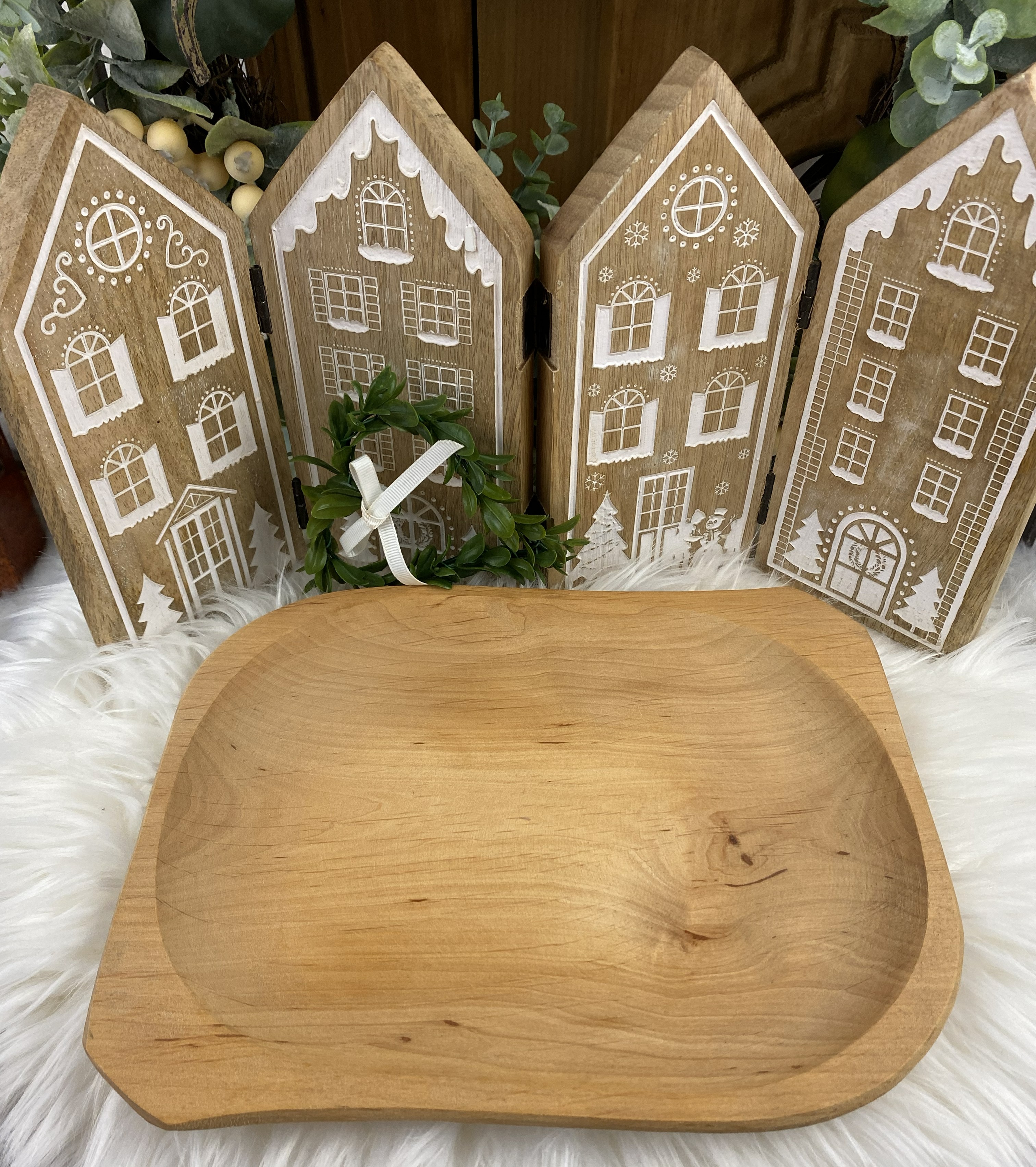 Drevený podnos , 25 x 19cm  