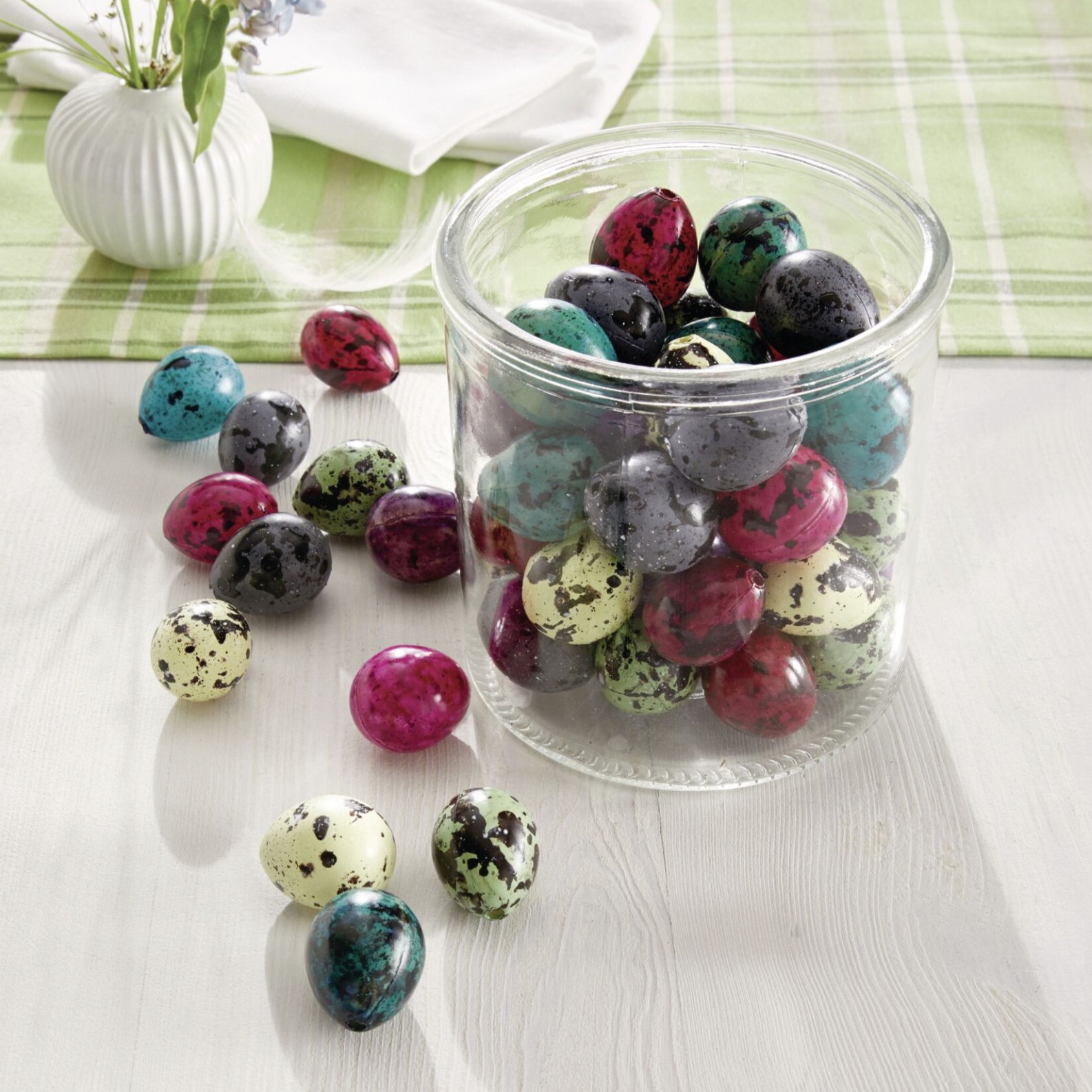 Veľkonočná dekorácia - Sada prepeličích vajíčiek  mix