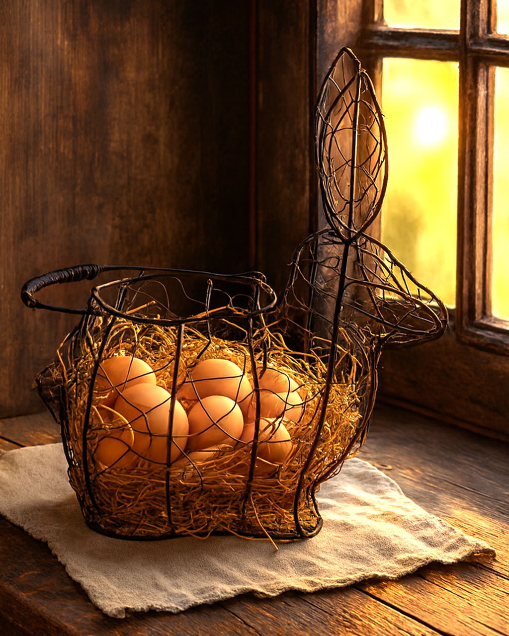 Košík na vajíčka Zajačik