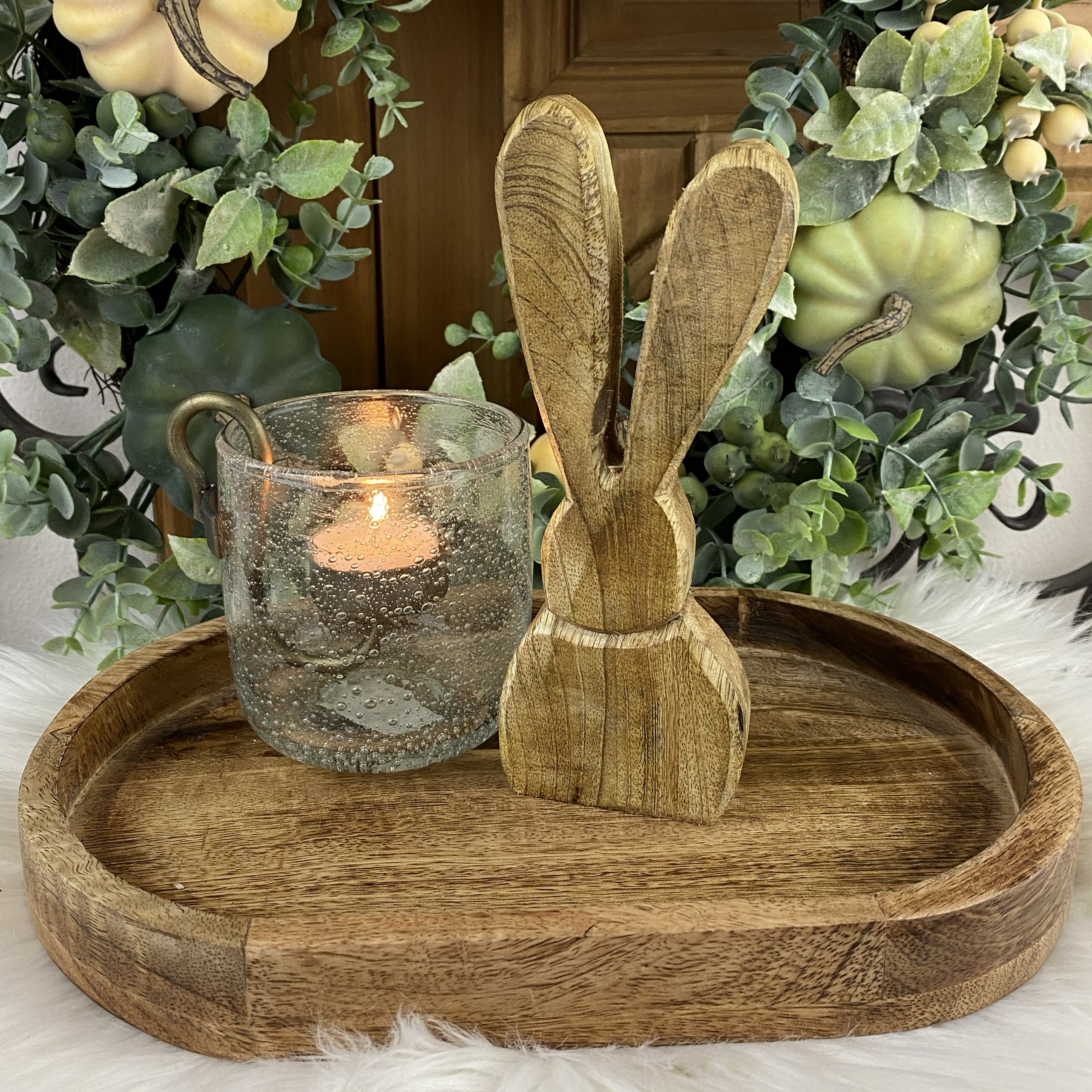 Drevený Zajačik Arpád, 20cm