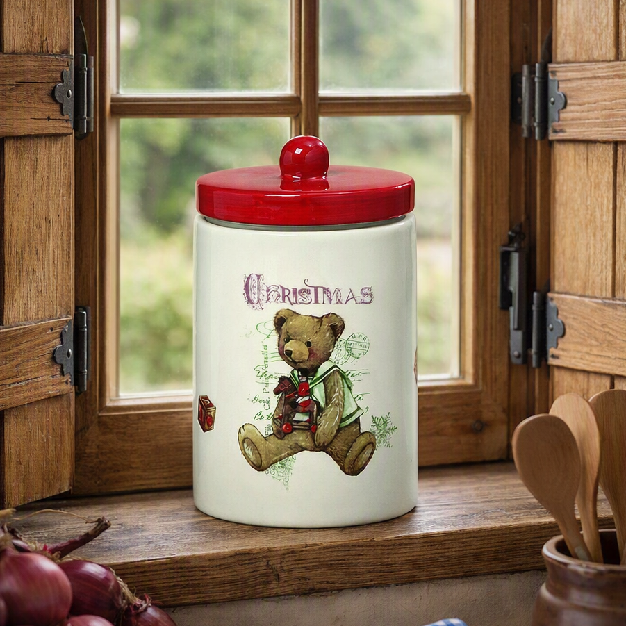 Keramická dóza Teddy Bear