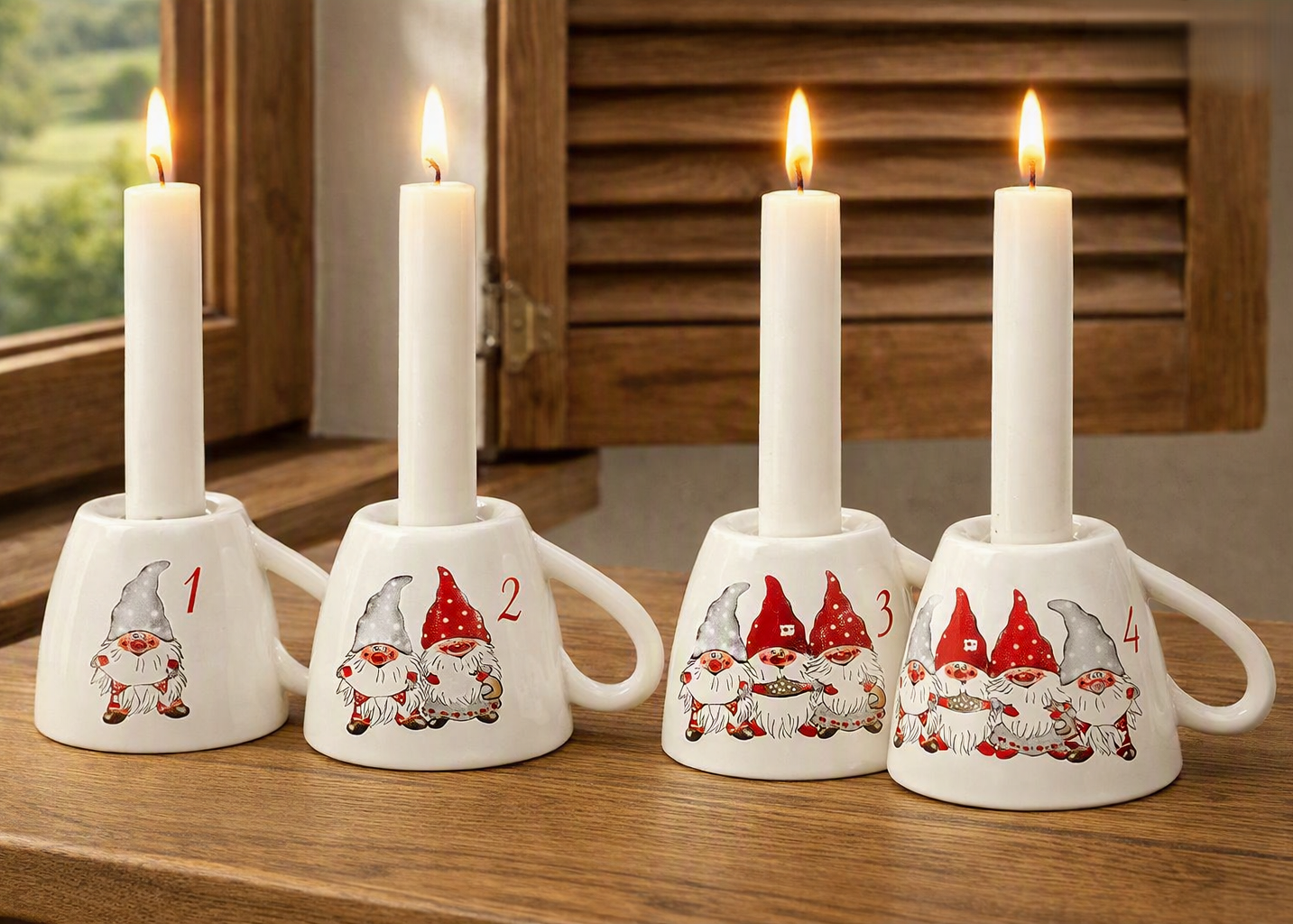 "Adventný veniec" Trpaslík