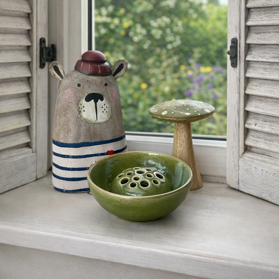 Keramická ikebana miska