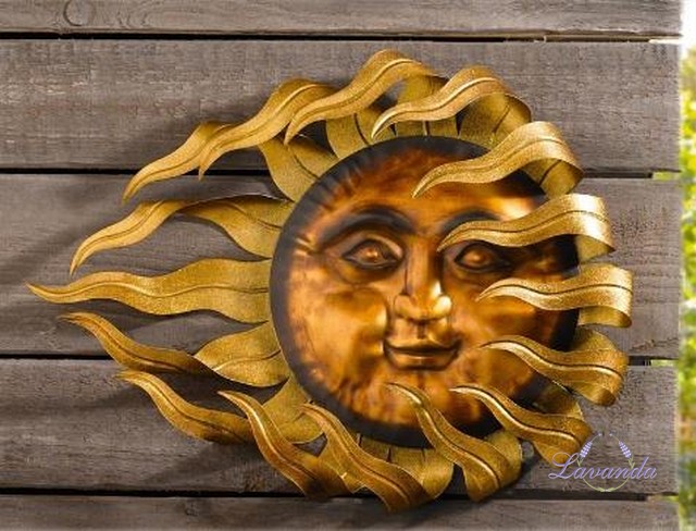 Nástenná dekorácia Gold Sun