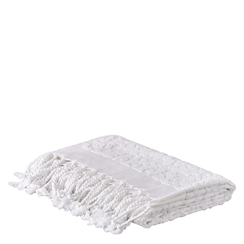 Luxusný bavlnený uterák Naxos, biely